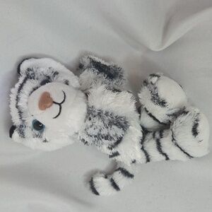 WILD REPUBLIC WHITE TIGER HUGGERS SLAP BRACELET STUFFED ANIMAL PLUSH